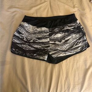 Layer 8 Women's Athletic Shorts in Black and Gray